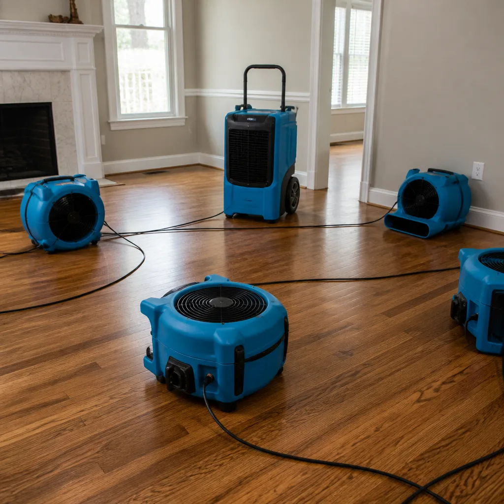 Water damage drying